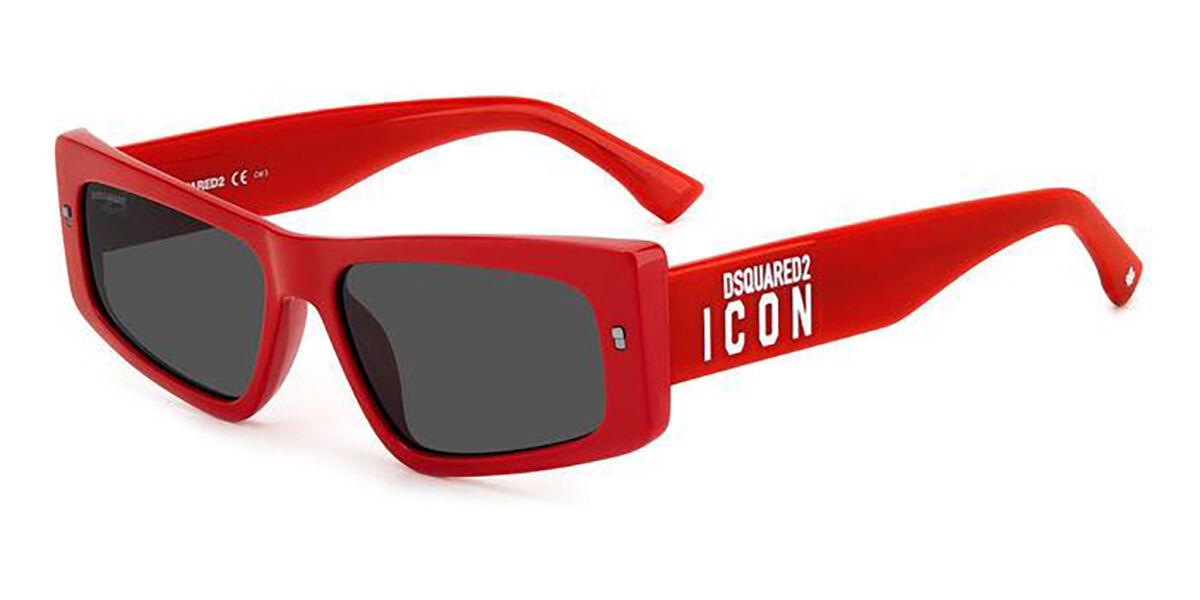 Image of Dsquared2 ICON 0007/S C9A/IR Óculos de Sol Vermelhos Masculino BRLPT