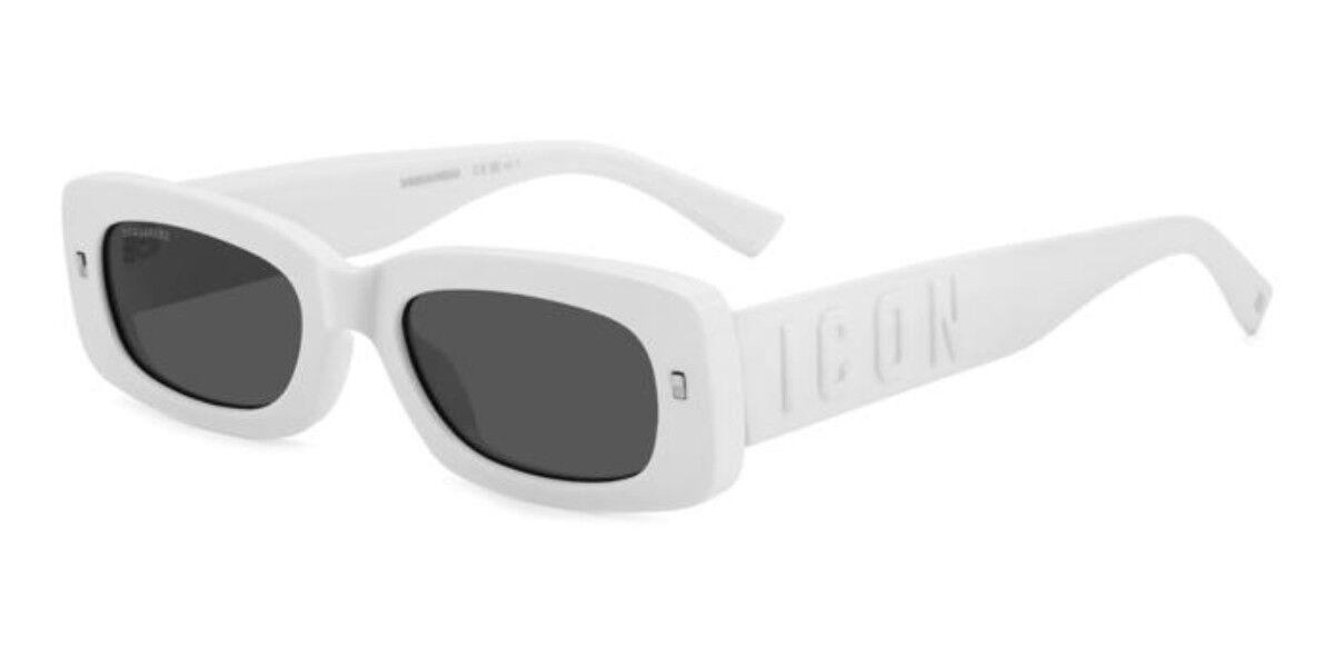 Image of Dsquared2 ICON 0020/S VK6/IR Óculos de Sol Brancos Masculino PRT