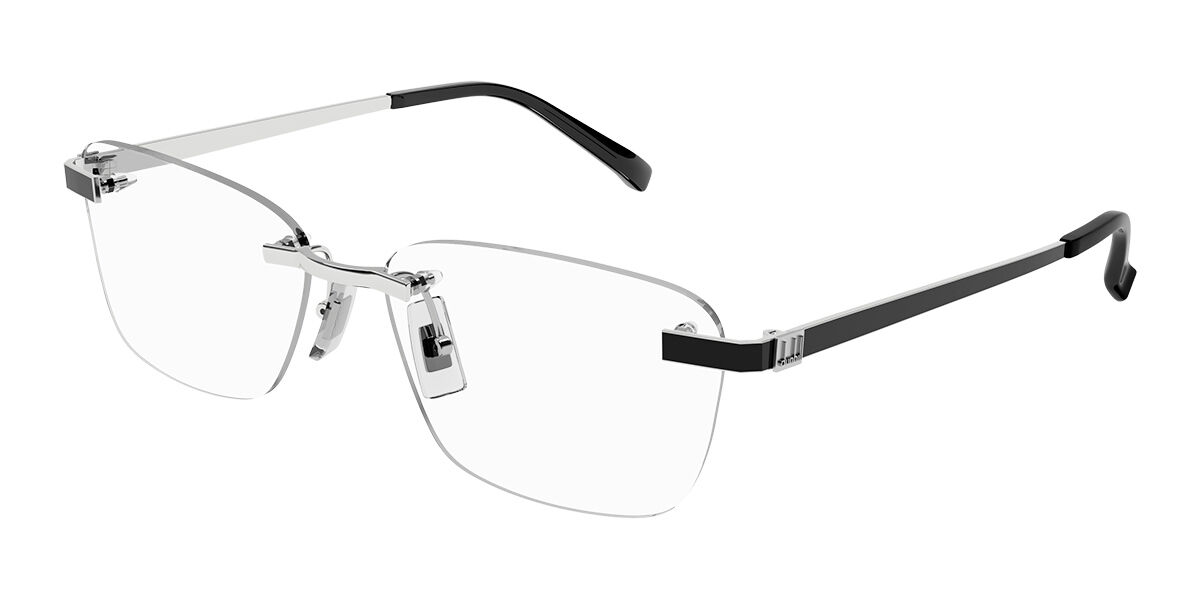 Image of Dunhill DU0038OA Asian Fit 002 Óculos de Grau Pretos Masculino PRT