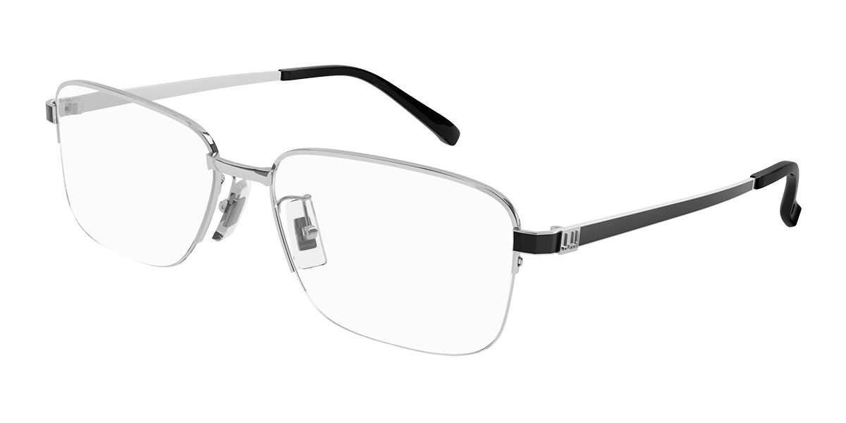 Image of Dunhill DU0040OA Asian Fit 002 Óculos de Grau Prata Masculino PRT