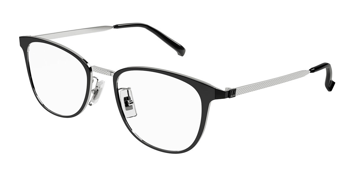 Image of Dunhill DU0041OA Asian Fit 002 Óculos de Grau Pretos Masculino PRT