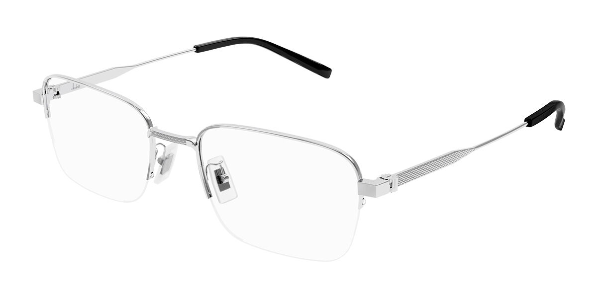 Image of Dunhill DU0063OA Asian Fit 008 Óculos de Grau Prata Masculino PRT
