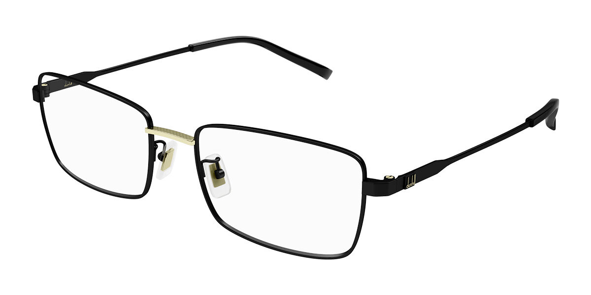Image of Dunhill DU0068OA Asian Fit 001 Óculos de Grau Pretos Masculino PRT