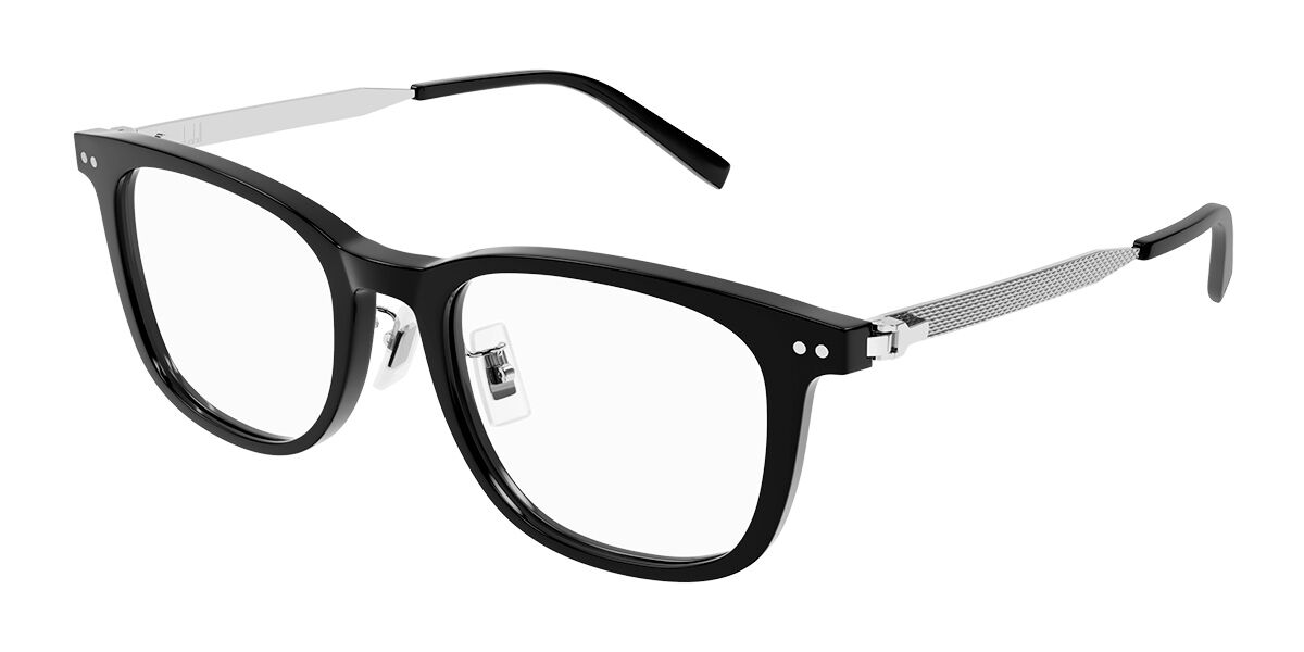 Image of Dunhill DU0072OA Asian Fit 005 Óculos de Grau Pretos Masculino PRT