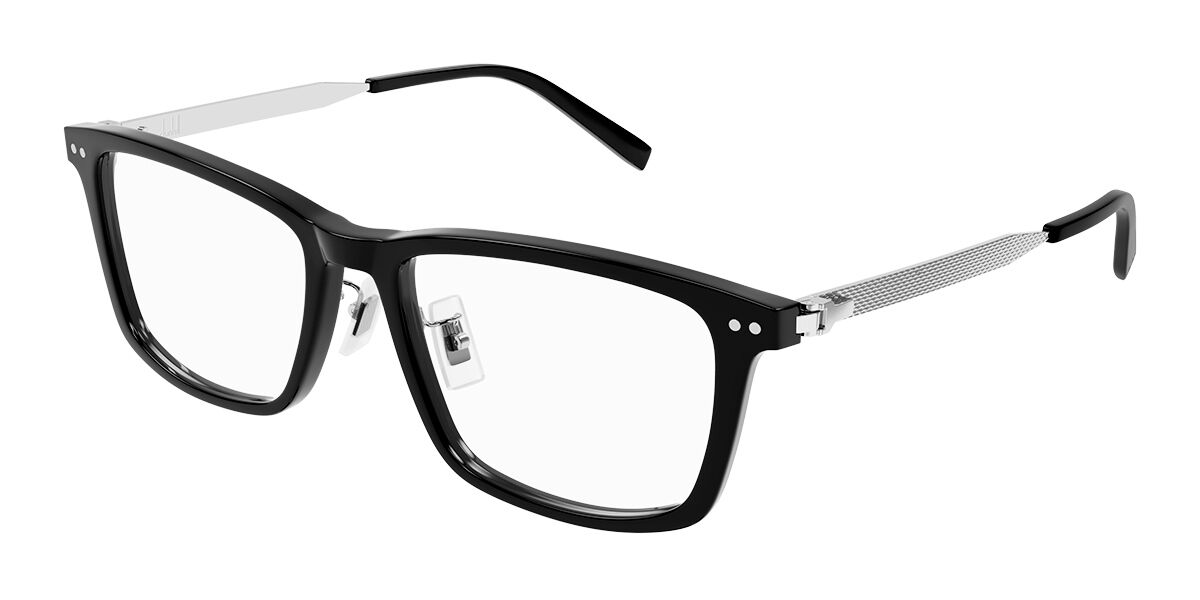 Image of Dunhill DU0073OA Asian Fit 001 Óculos de Grau Pretos Masculino PRT