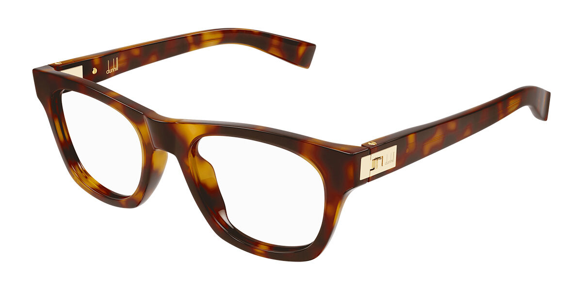 Image of Dunhill DU0090O 003 Óculos de Grau Tortoiseshell Masculino BRLPT