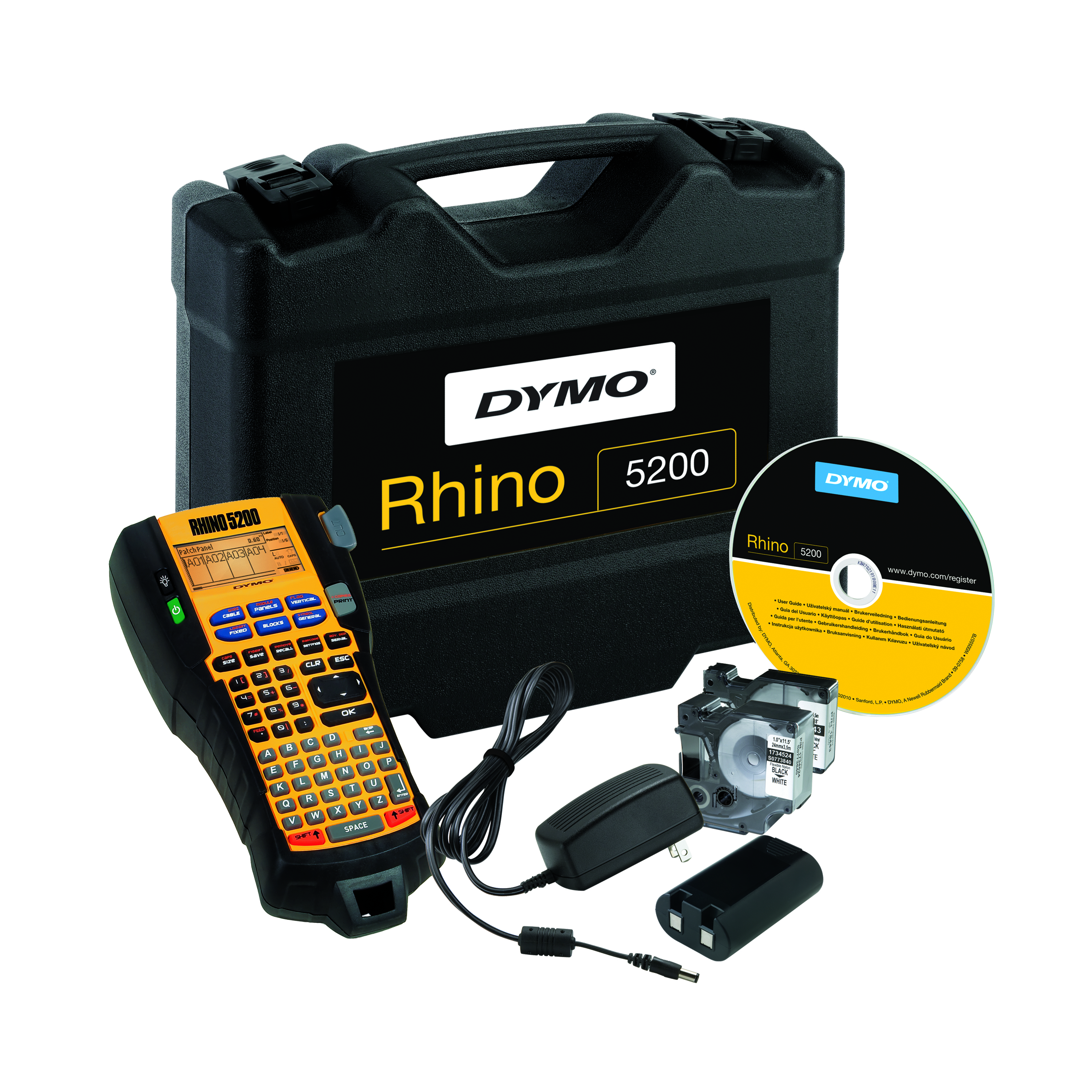 Image of Dymo RHINO 5200 drukarka etykiet z walizką PL ID 65802