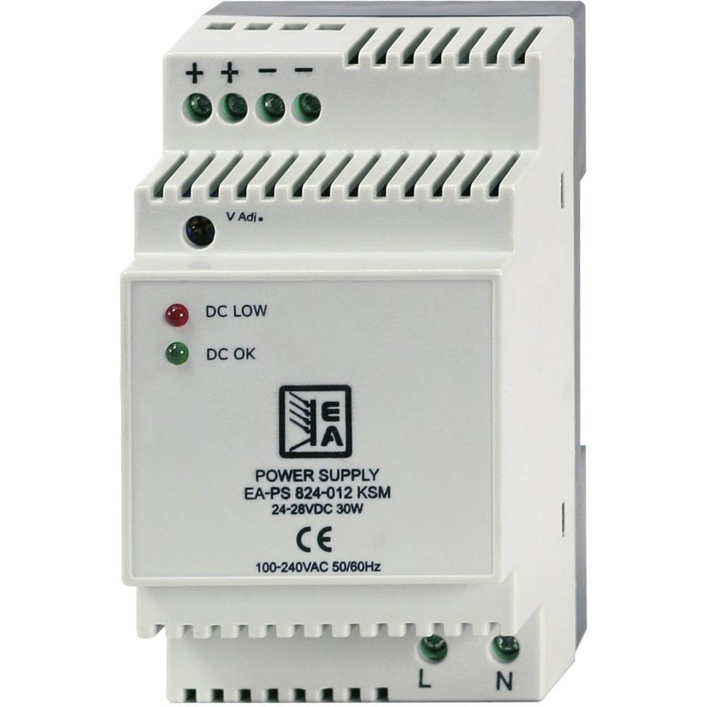 Image of EA Elektro Automatik EA-PS 812-022 KSM Rail mounted PSU (DIN) 22 A 30 W No of outputs:1 x Content 1 pc(s)