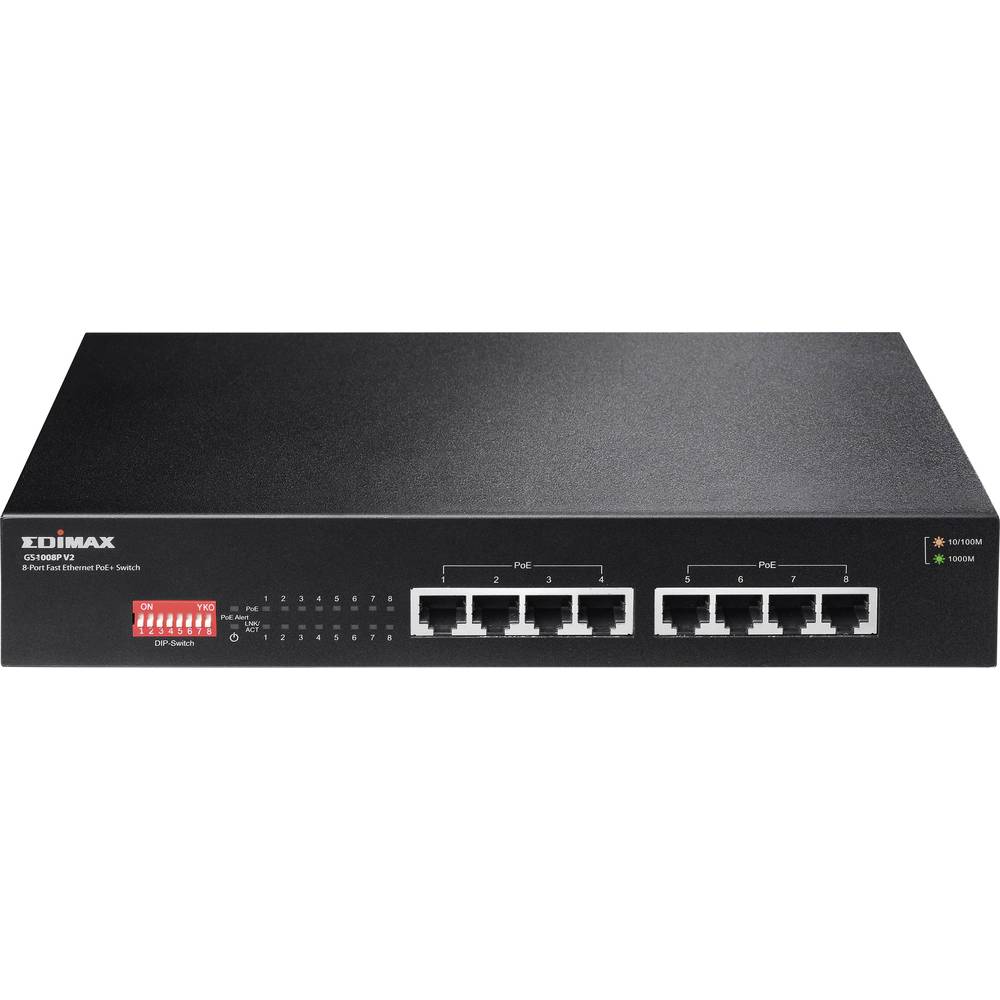 Image of EDIMAX GS-1008P V2 Network switch 8 ports 10 MBit/s