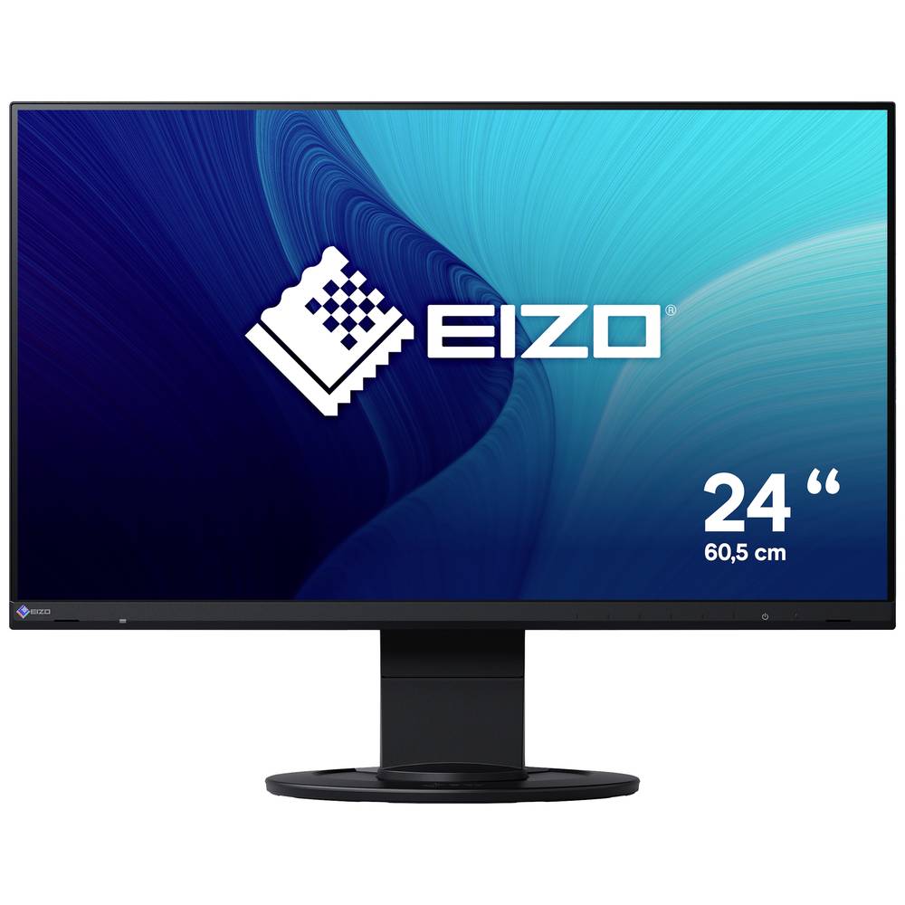 Image of EIZO EV2460-BK LED EEC B (A - G) 605 cm (238 inch) 1920 x 1080 p 16:9 5 ms VGA DVI DisplayPort HDMIâ¢ Headphone