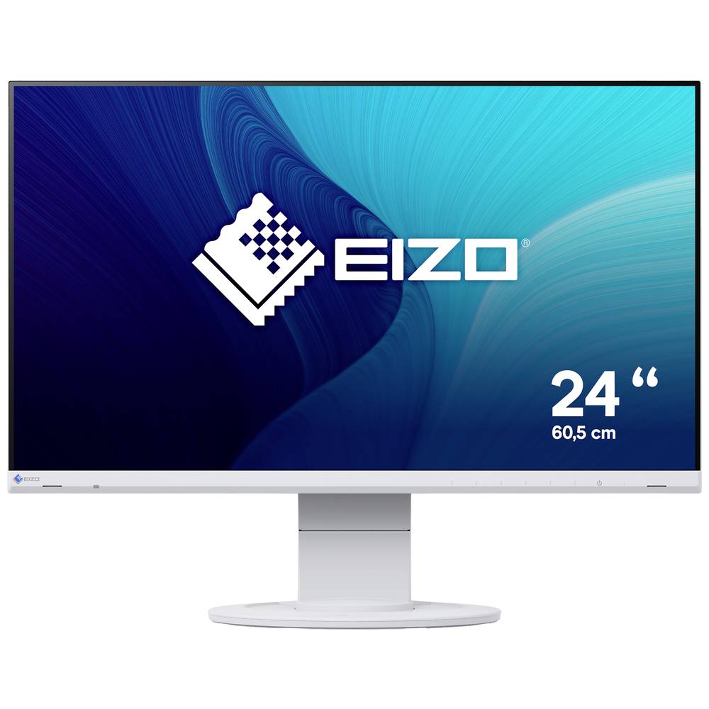 Image of EIZO EV2460-WT LED EEC B (A - G) 605 cm (238 inch) 1920 x 1080 p 16:9 5 ms VGA DVI DisplayPort HDMIâ¢ Headphone