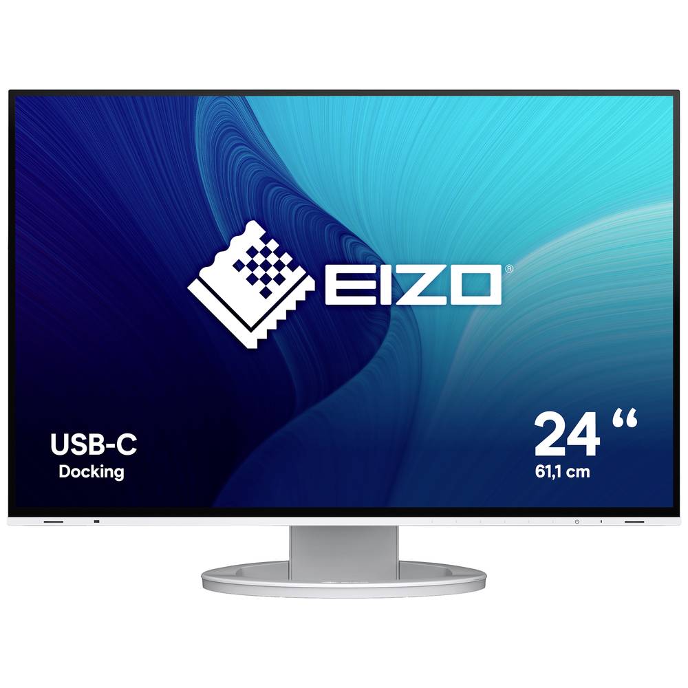 Image of EIZO EV2485-WT LED EEC C (A - G) 612 cm (241 inch) 1920 x 1200 p 16:10 5 ms DisplayPort HDMIâ¢ USB-CÂ® USB 32 1st