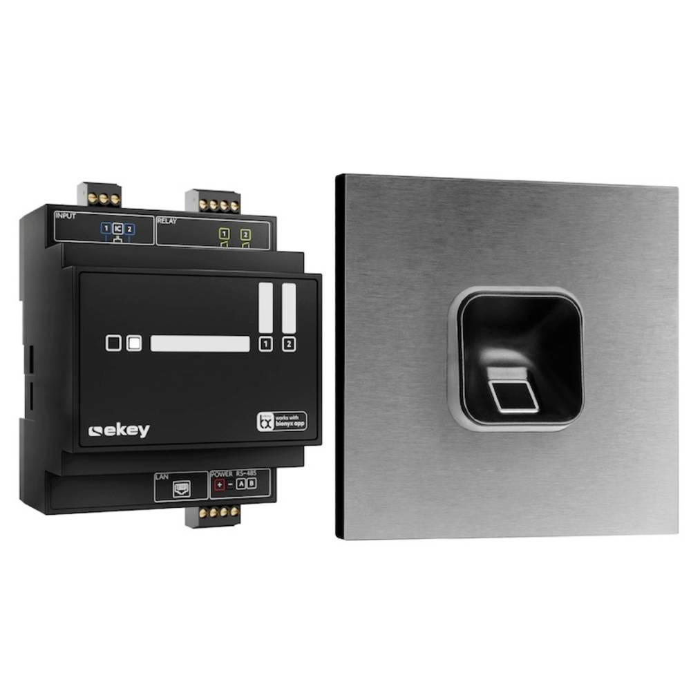 Image of EKEY 204702 Fingerprint access system DIN rail IP54