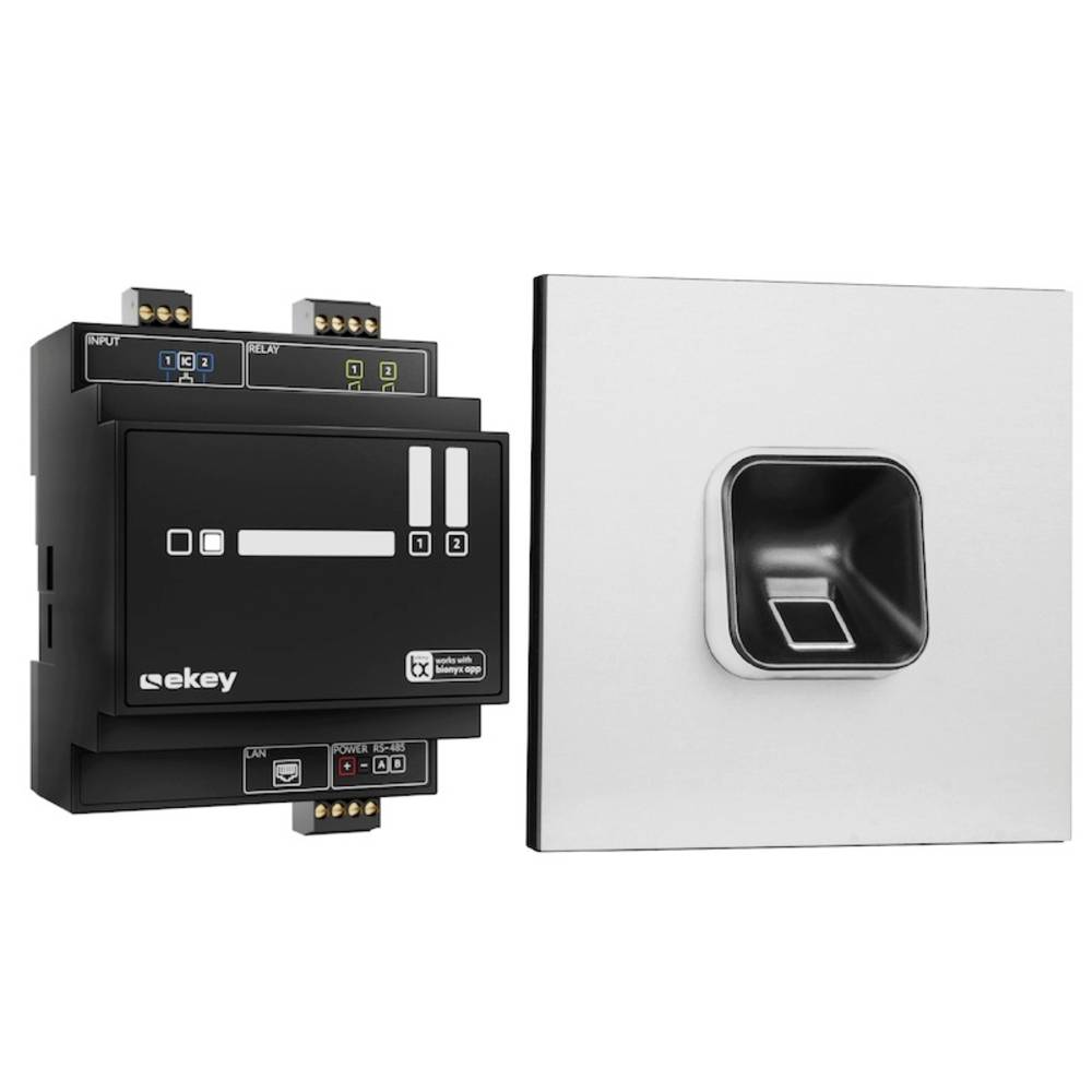 Image of EKEY 204703 Fingerprint access system DIN rail IP54