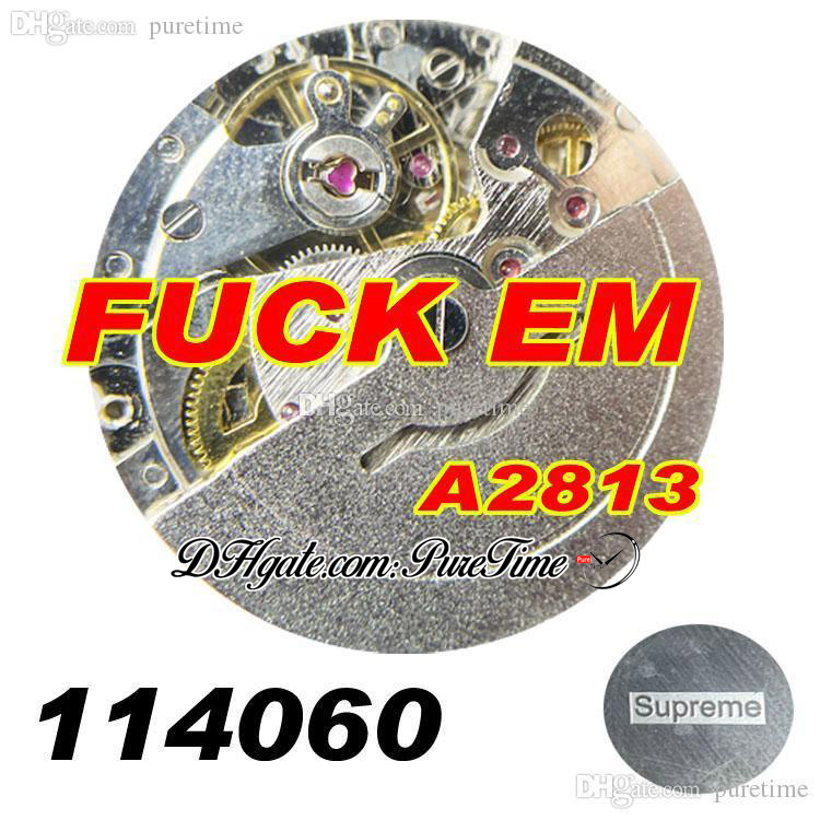 Image of EM Asian 2813 Automatic Mens Watch Ceramics Bezle Black Dial No Date Stainless Steel Bracelet Me Super Watches Puretime