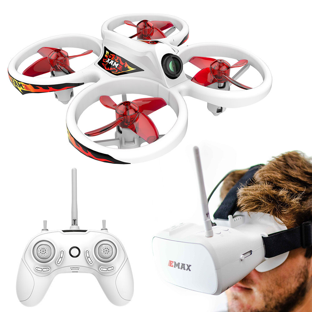 Image of EMAX EZ Pilot Beginner Indoor FPV Racing Drone With 600TVL CMOS Camera 37CH 25mW RC Quadcopter RTF