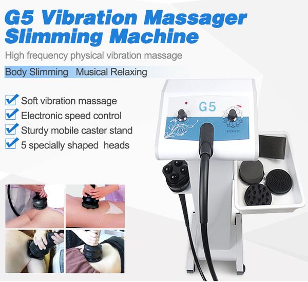 Image of EN 733487331 g5 vibrating massager shaping machine slimming body relax therapy cellulite reduction beauty salon equipment