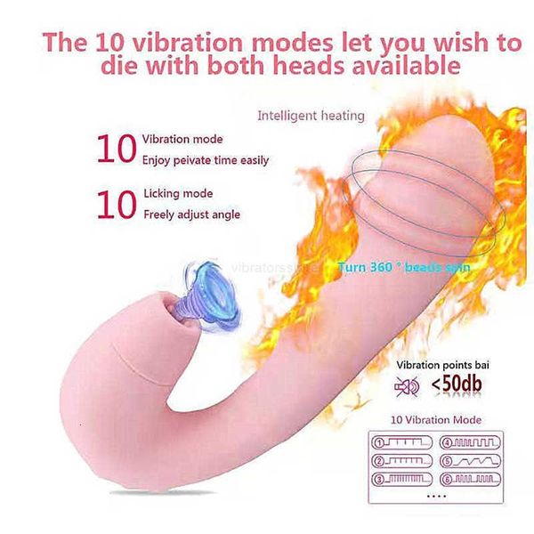 Image of ENH 812416283 toy massager selling massager charging vibrating bead rotating rod sucking massage av wall dong