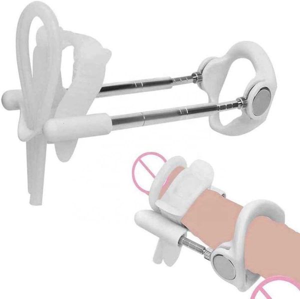 Image of ENH 813855749 toy massager vibrator penis enlargement device for men extender male masturbator dick extender stretching growth arjs