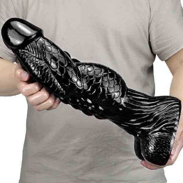 Image of ENH 813931584 toy massager vibrator super huge anal dildo for men woman big butt plug