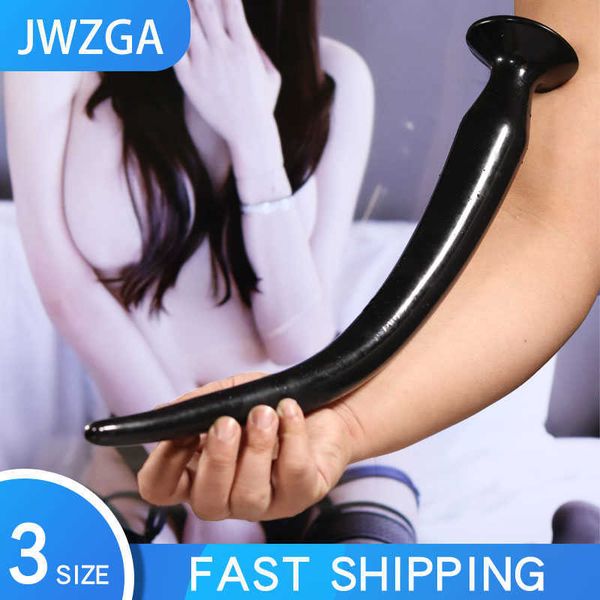 Image of ENH 814007869 toy massager 19in anal plug toys for adults 18 games couple products women dilator intimate goods enema bdsm ass buttplug