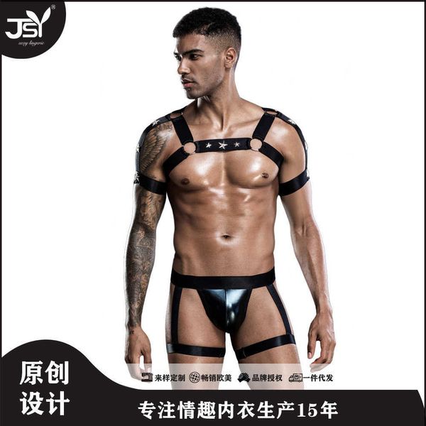 Image of ENH 825118248 toy massager jsy men&#039s fun underwear nightclub binding bar performance uniform 7259
