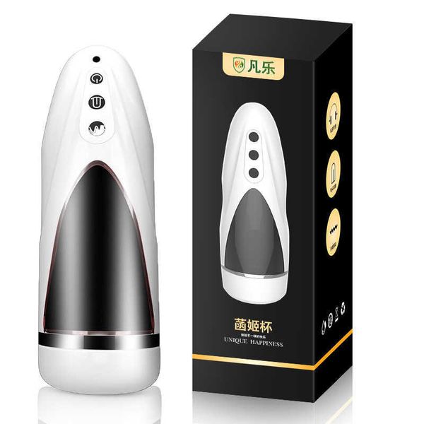 Image of ENH 825949701 toy massager fanle aircraft cup automatic male masturbation exercise trainer fun products