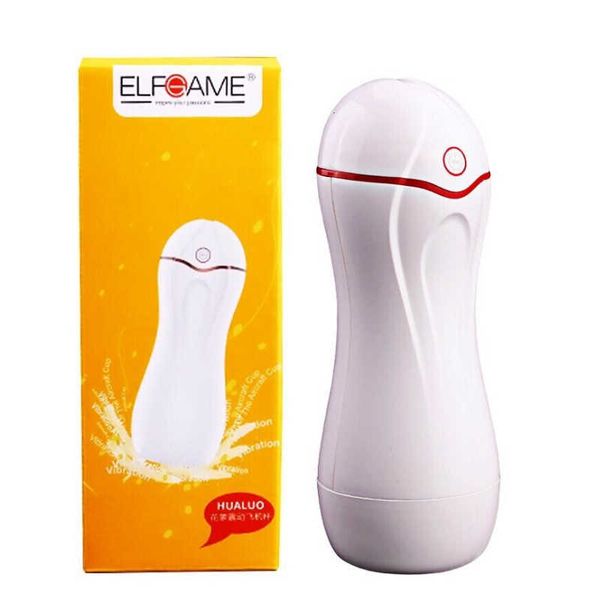 Image of ENH 825950458 toy massager zini hualuo vibrating airplane cup men&#039s masturbator full automatic electric sounding cup fun products