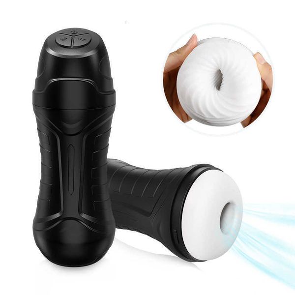 Image of ENH 825957977 toy massager hi wing men&#039s clip suction mute full-automatic negative pressure aircraft cup masturbator for penis training