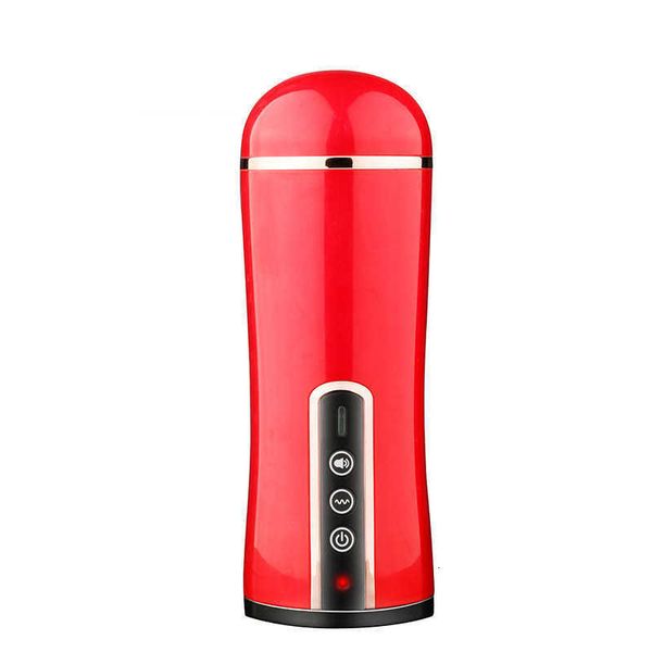 Image of ENH 826157539 toy massager cool meter body sense intelligent airplane cup fully automatic vibration induction voice masturbator s