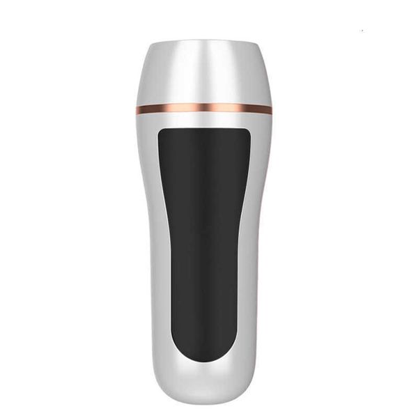 Image of ENH 826159503 toy massager shuangmi digital airplane cup electric retractable men&#039s automatic trainer penile exercise masturbator