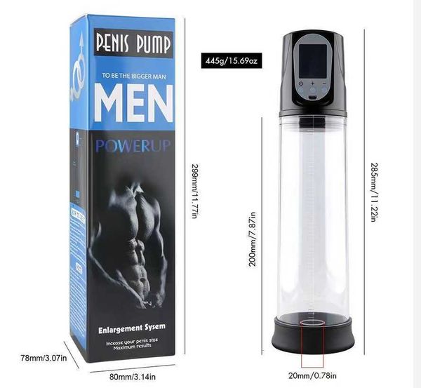 Image of ENH 826161196 toy massager male erectile device full automatic aircraft cup physical rod enlarger penis stretching trainer