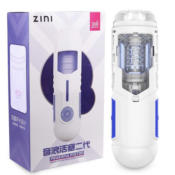 Image of ENH 826167646 toy massager zini sound wave second generation piston aircraft cup men&#039s masturbation device fully automatic pronunciation frequency co