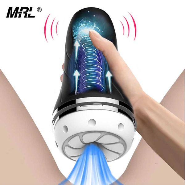 Image of ENH 827350206 toy massager mrl axensen men&#039s automatic masturbation aircraft cup trainer