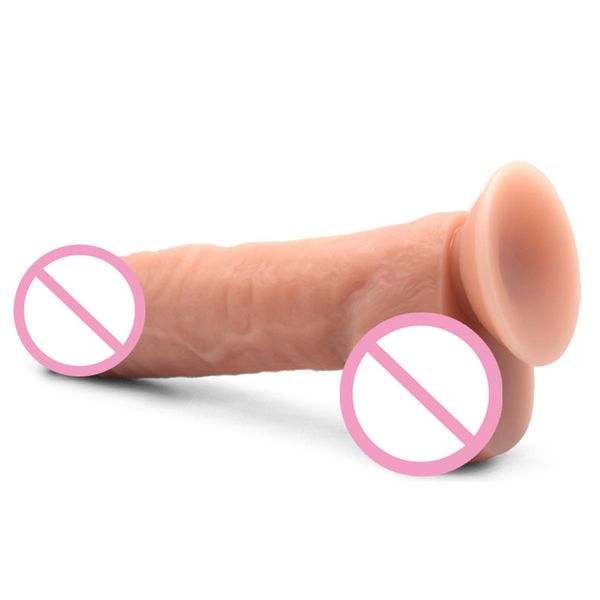 Image of ENH 827500598 toy massager massage big long realistic dildo suction cup meticulous work toys for women insert anal plug toy pvc good soft penis i1ie