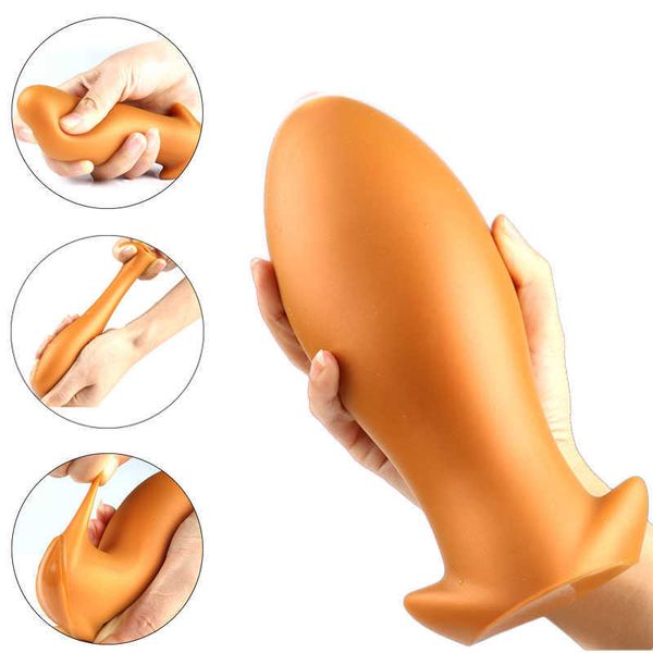 Image of ENH 827716402 toy massager big butt plug toys women shop huge buttplug anus expansion expanders dildo anal plugs erotic product for adult