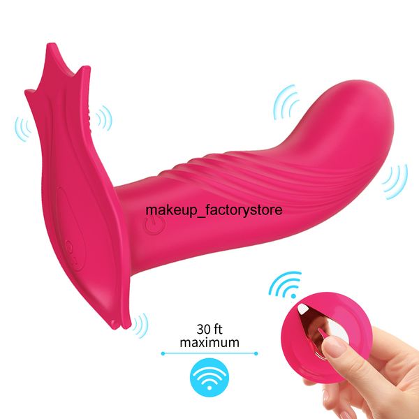 Image of ENH 827717178 toy massager massage invisible vibration wireless remote control toys for woman vaginal stimulator vibrator g spot female masturbator