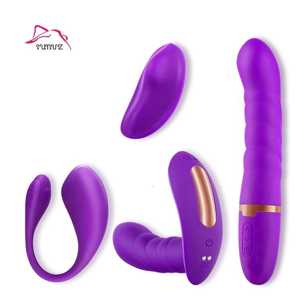 Image of ENH 828275990 vibrator toy massager g spot wireless app remote control wearable clitoral sucking suck toys for women vagina 7x49