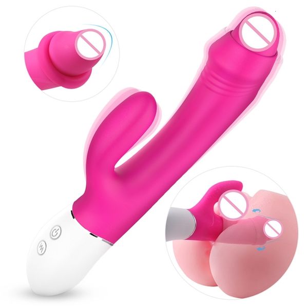 Image of ENH 828278581 vibrator toy massager 9 frequency vibrating vagina handheld female silicone toys juguetes uales rabbit dildo for women asyl