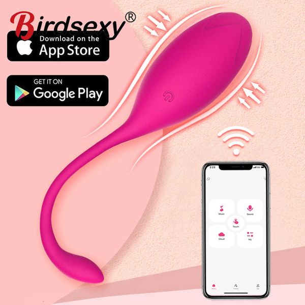 Image of ENH 828796246 full body massager vibrator long distance app control dildo remote control vibrating egg bluetooth for women toys couple 4brp