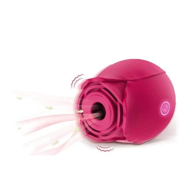 Image of ENH 829355220 toy toys wholesale red cute rose suction vibrator pink flower toy for women 0bl6