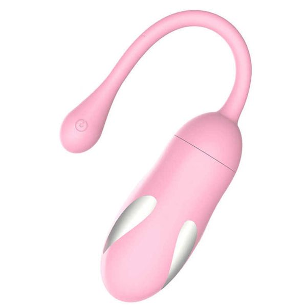 Image of ENH 829360616 toy massager libo pee whale egg jumping smart app wireless remote control electric shock female masturbation products
