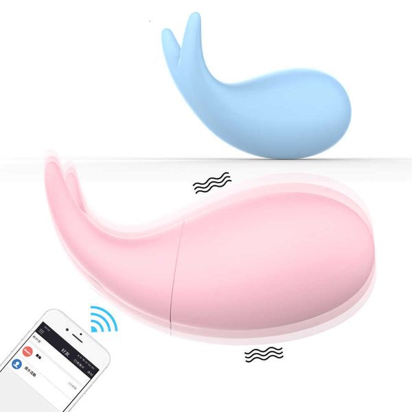 Image of ENH 829510904 toy massager products charging vibration small fish masturbation app whale fun egg jumping