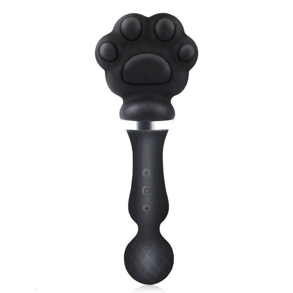 Image of ENH 829512400 toy massager av stick women&#039s cat paw electric shock masturator vibrating second tide sm penitentiary