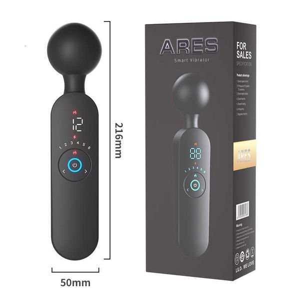 Image of ENH 829999713 toy massager laile intelligent women&#039s fun frequency conversion strong shock ares av vibrator heating constant temperature masturbation