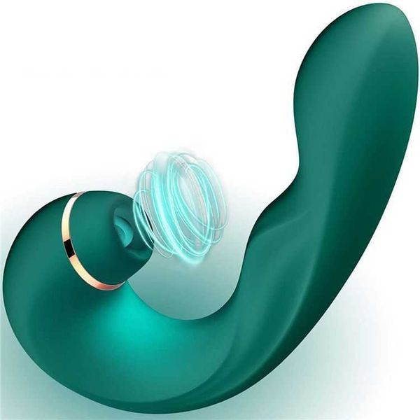 Image of ENH 830272271 toy massager green sucking vibrator 10 frequency female masturbation fun products new