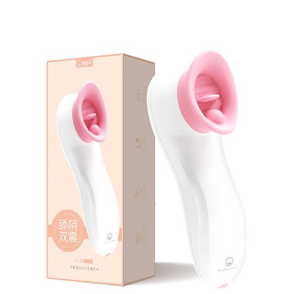 Image of ENH 830741533 toy massager shy hi tide licker female electric tongue masturbator vibrator products nipple tease massage