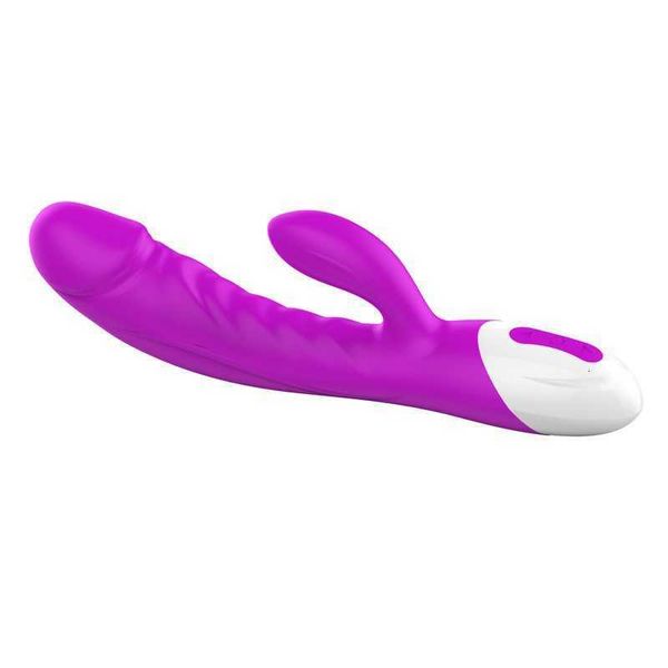 Image of ENH 830753816 toy massager g-point double head charging women&#039s fun multi frequency 8-frequency silent vibrator husband and wife products masturbator