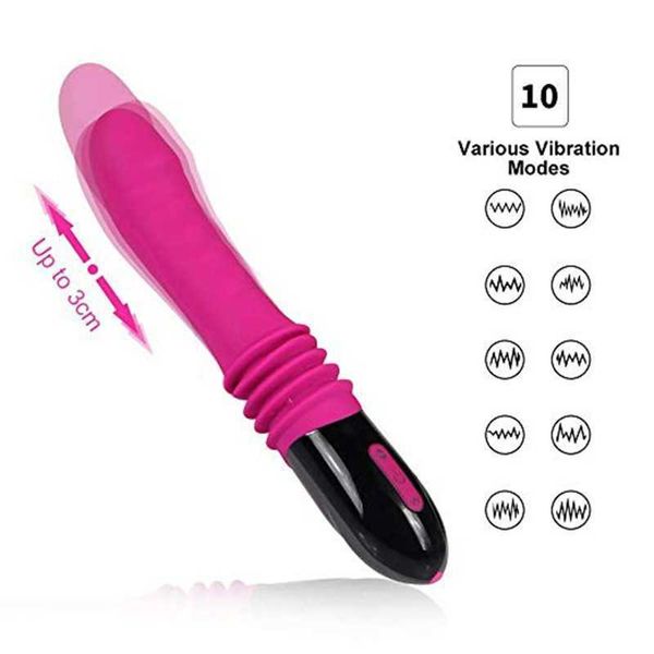 Image of ENH 830754116 toy massager special multi frequency retractable vibrator adult