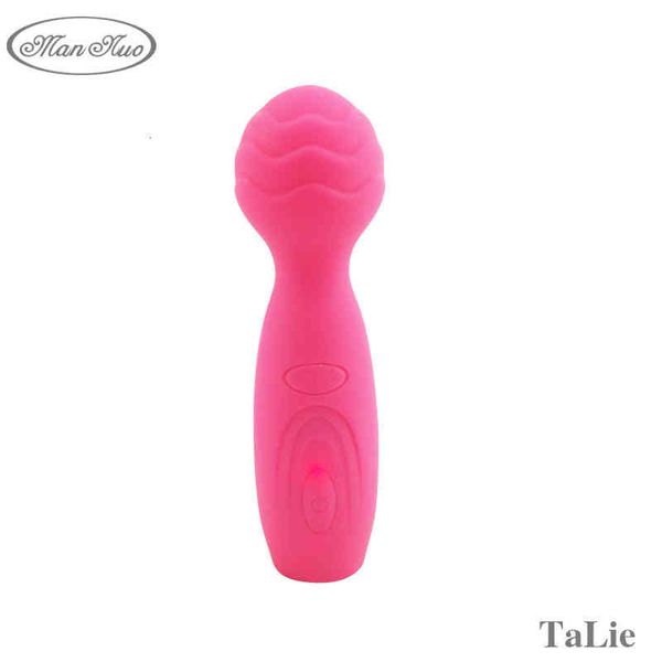 Image of ENH 831119497 full body massager toys masager manno mannuotali rechargeable strong shock av stick female masturbation vibration massage products 54q6 0aty